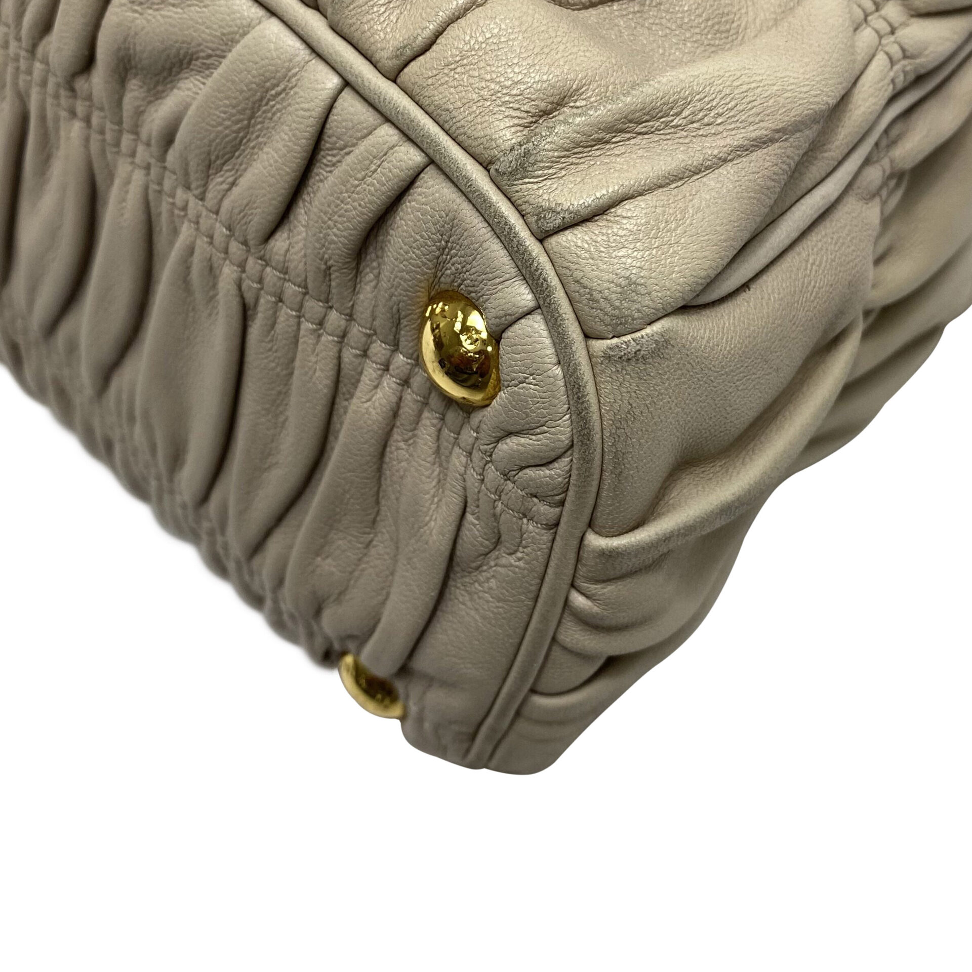 Bolsa Prada Gaufre Bege