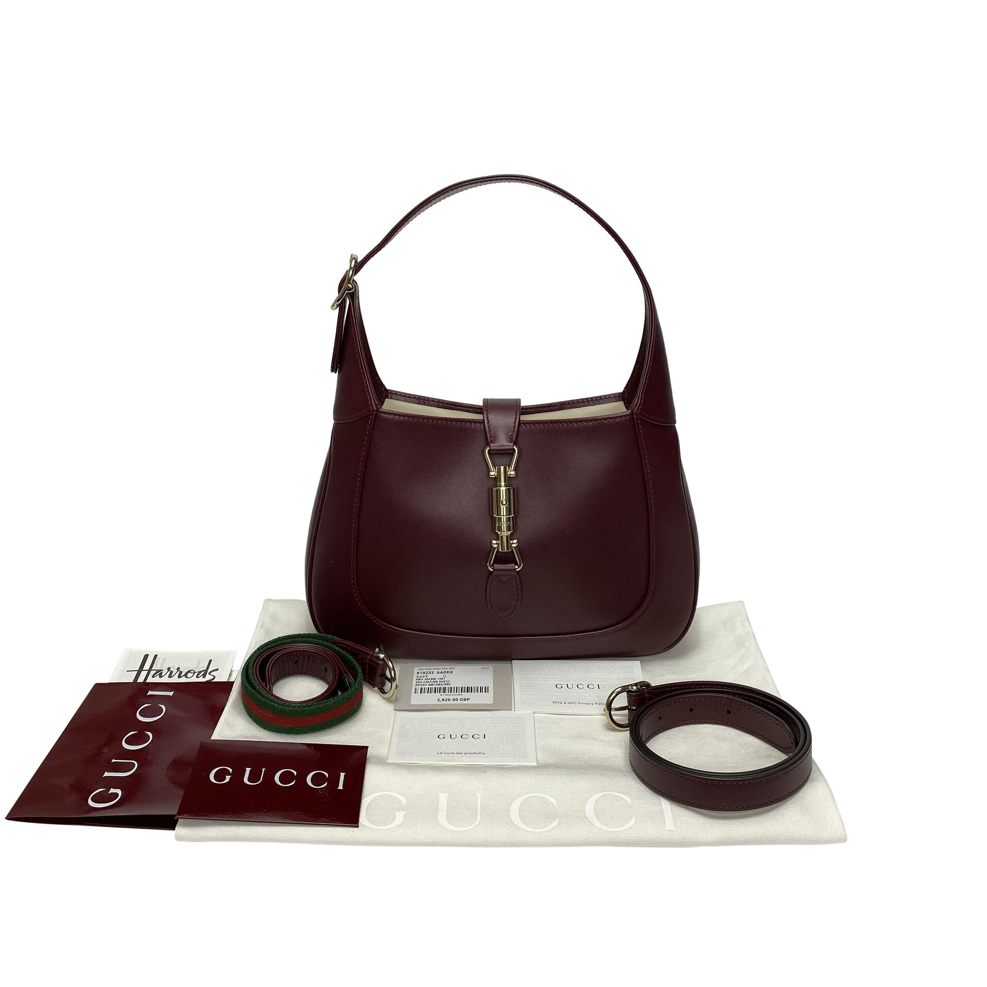 Bolsa Gucci Hobo Jackie Vinho