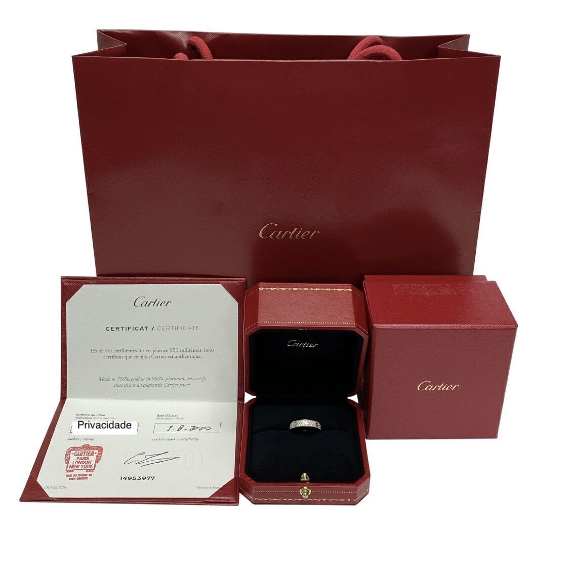Anel Cartier LOVE