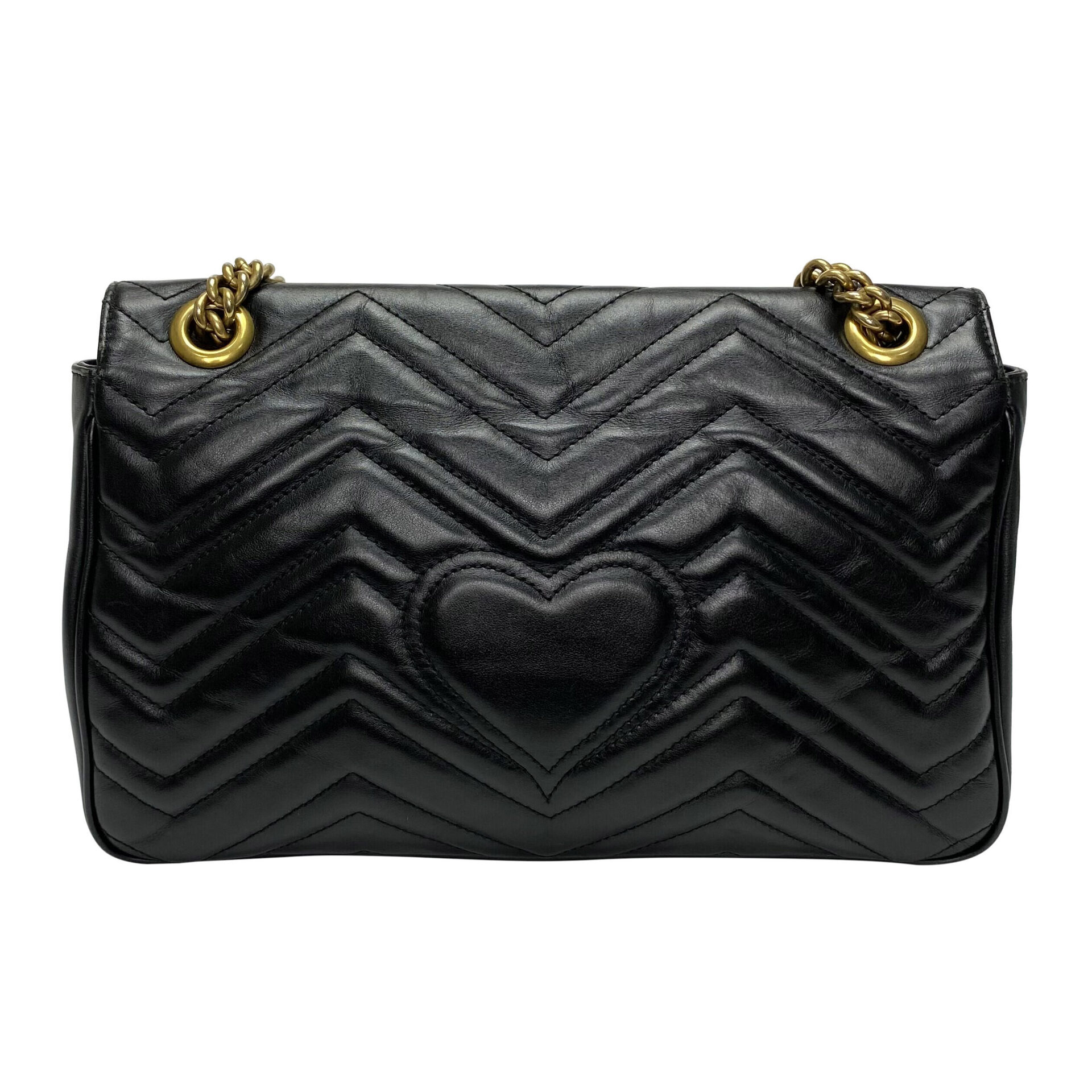 Bolsa Gucci GG Marmont Preta