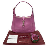 Bolsa Gucci Hobo Jackie Rosa