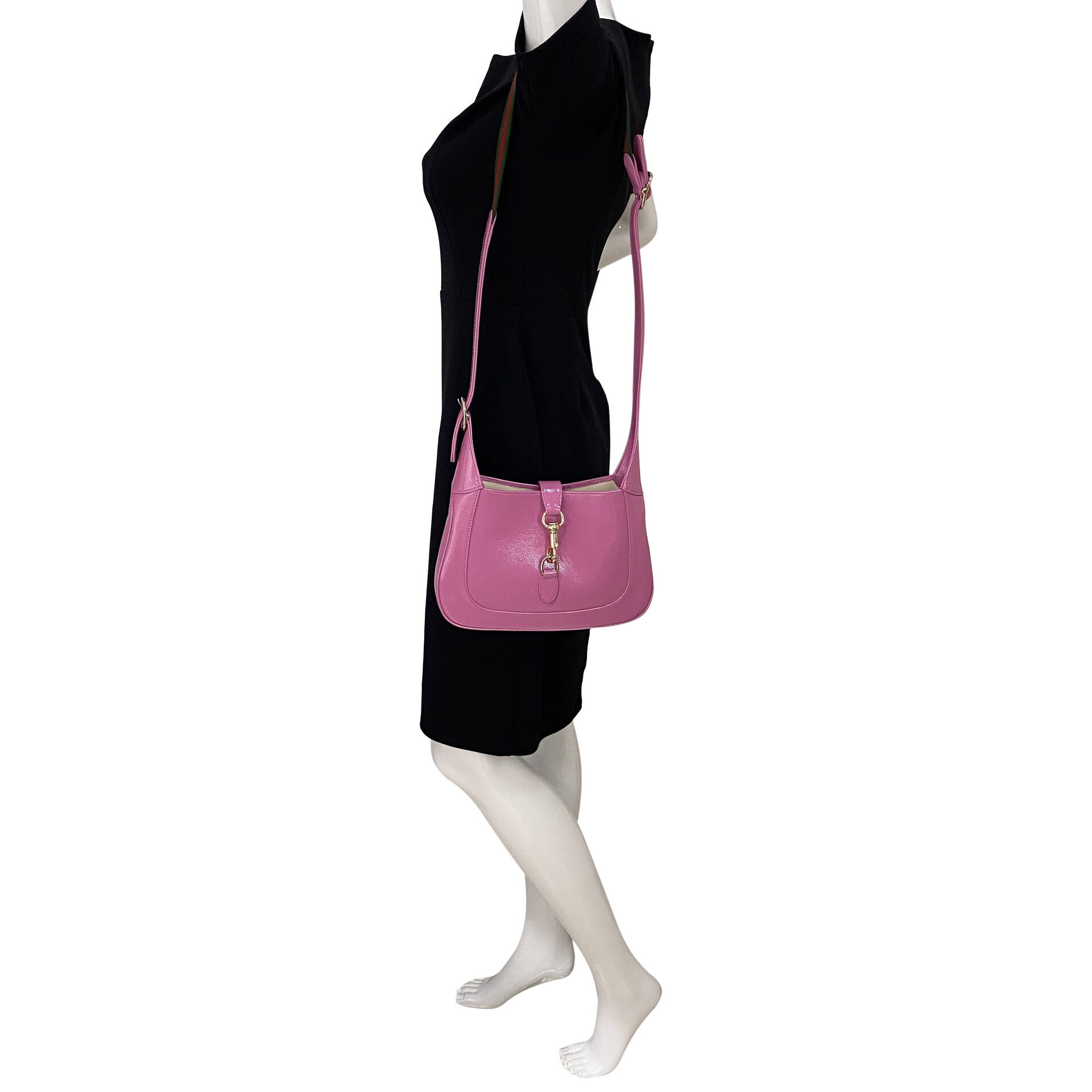 Bolsa Gucci Hobo Jackie Rosa