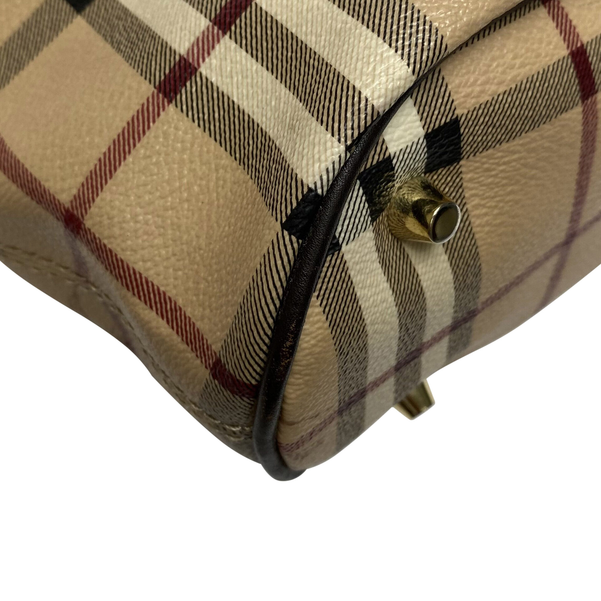 Bolsa Burberry Newfield Haymarket Check Tote