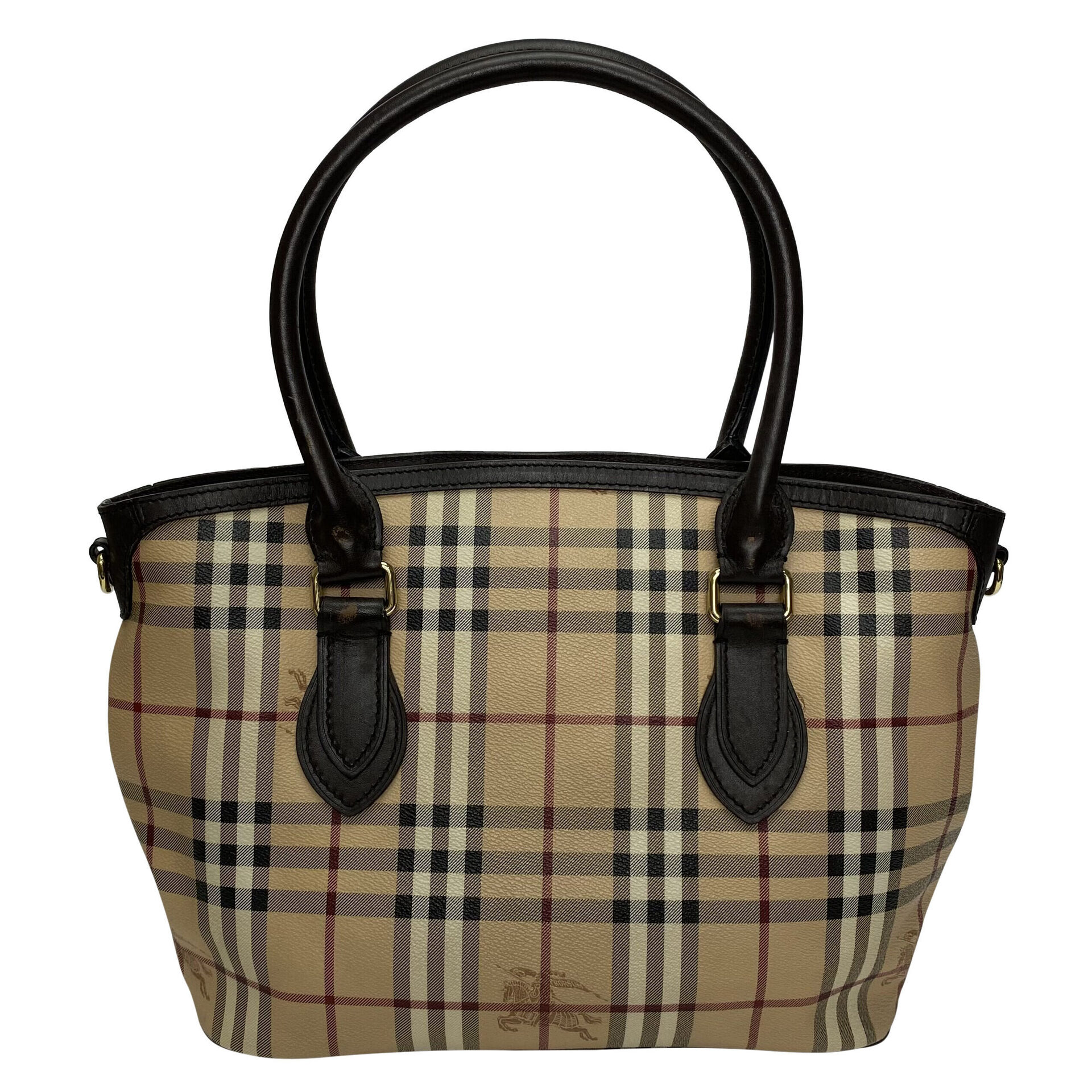 Bolsa Burberry Newfield Haymarket Check Tote
