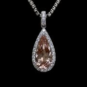 Colar Riviera Gota Morganita