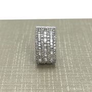 Piercing Ouro Branco com Diamantes