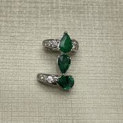 Piercing Esmeraldas e Diamantes