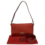 Bolsa Carolina Herrera Couro Vermelho