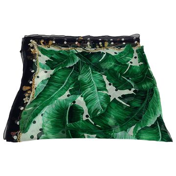 Lenço Dolce & Gabbana Banana Leaf Print