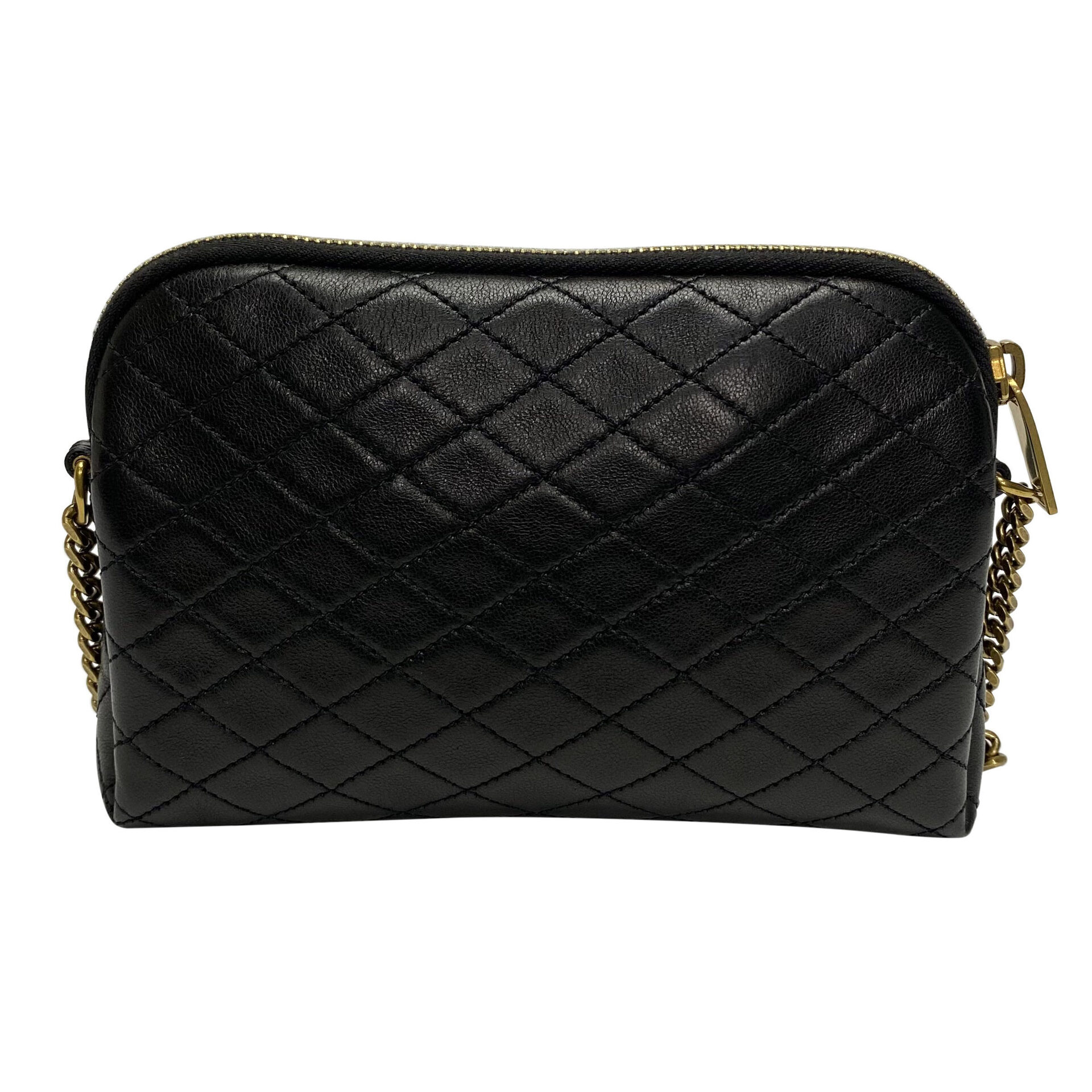 Bolsa Saint Laurent Gaby Transversal Preta