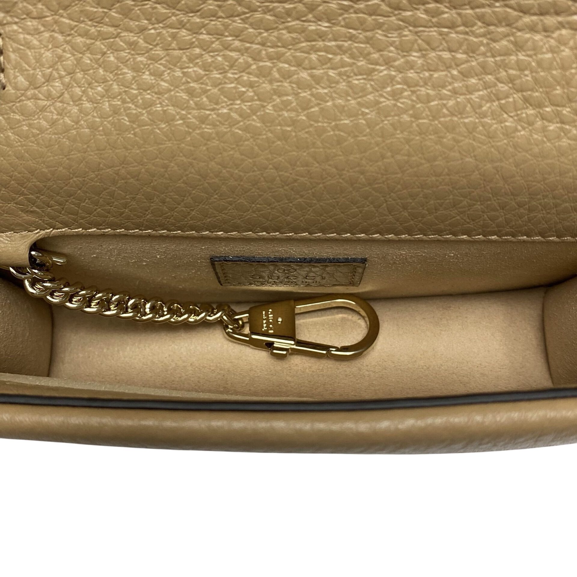 Bolsa Gucci Dionysus Super Mini Bege