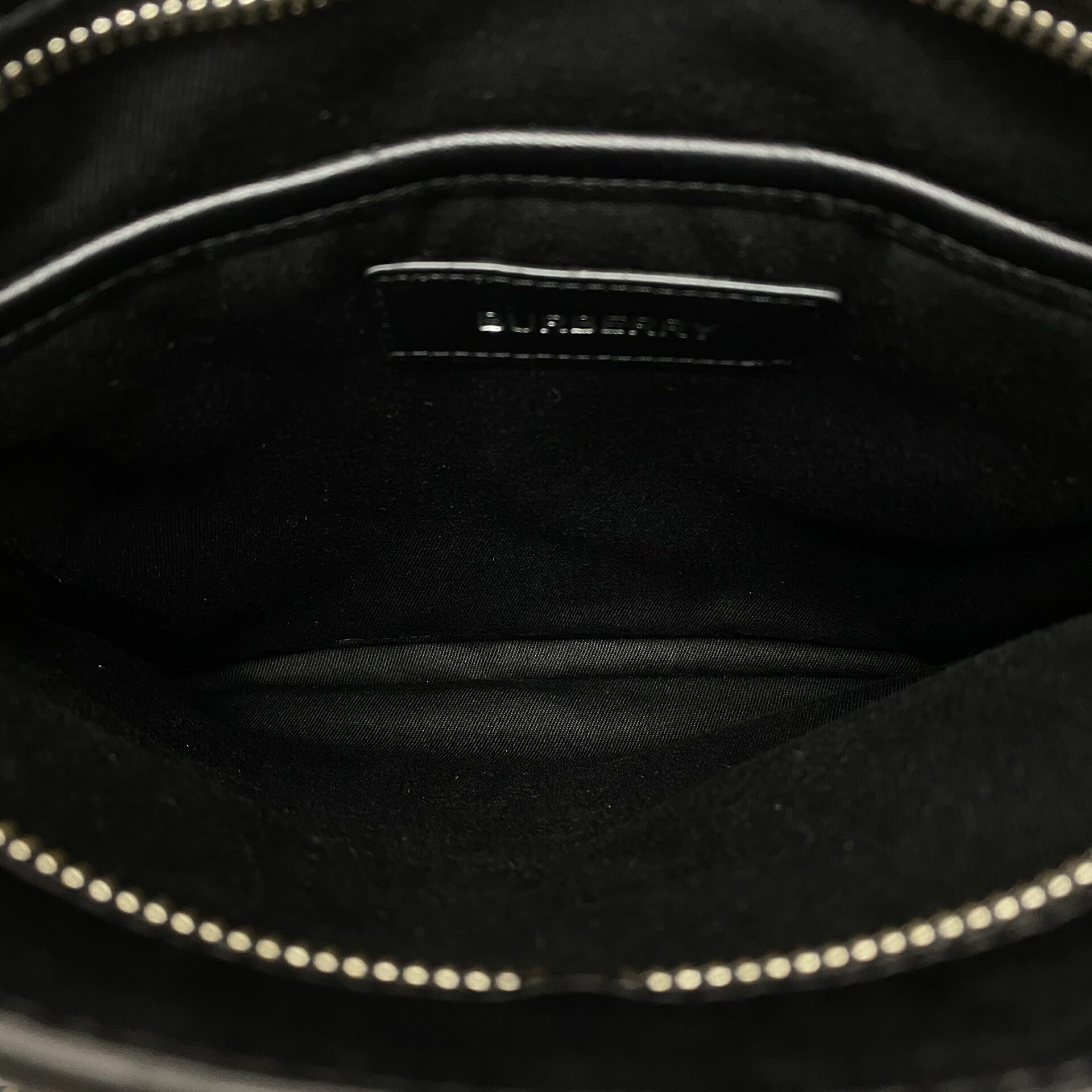 Bolsa Burberry Crossobody Xadrez Preta