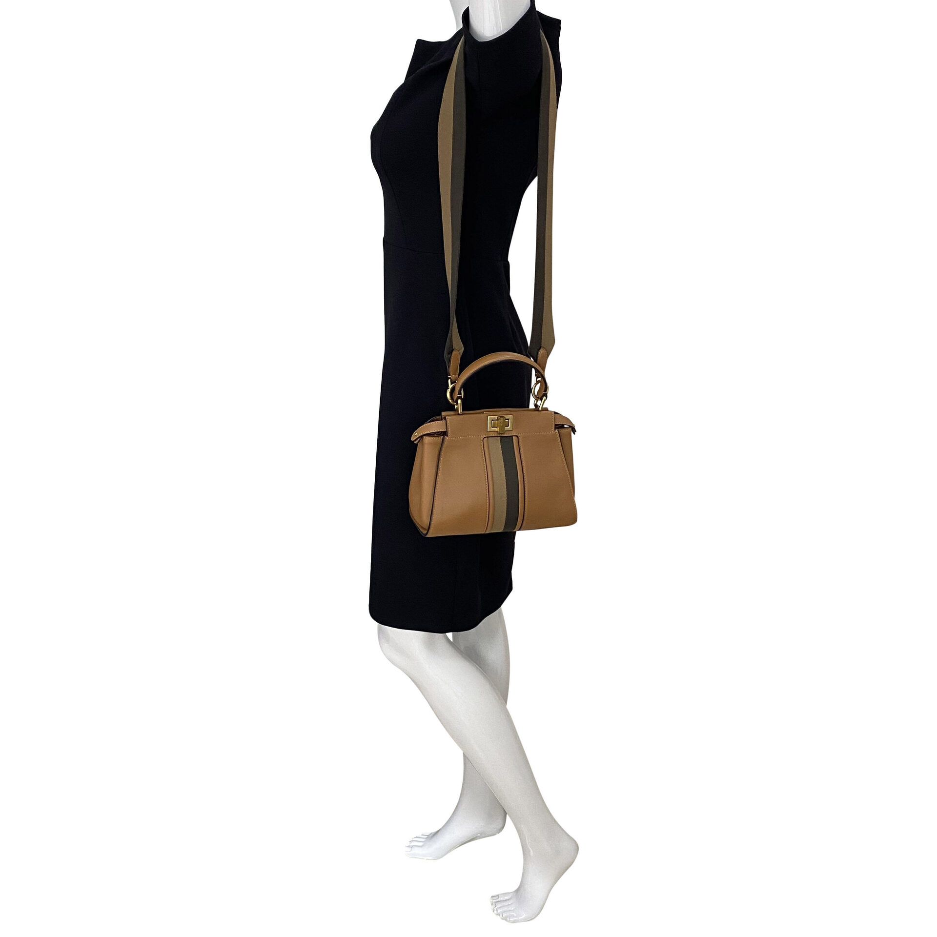 Bolsa Fendi Peekaboo Caramelo