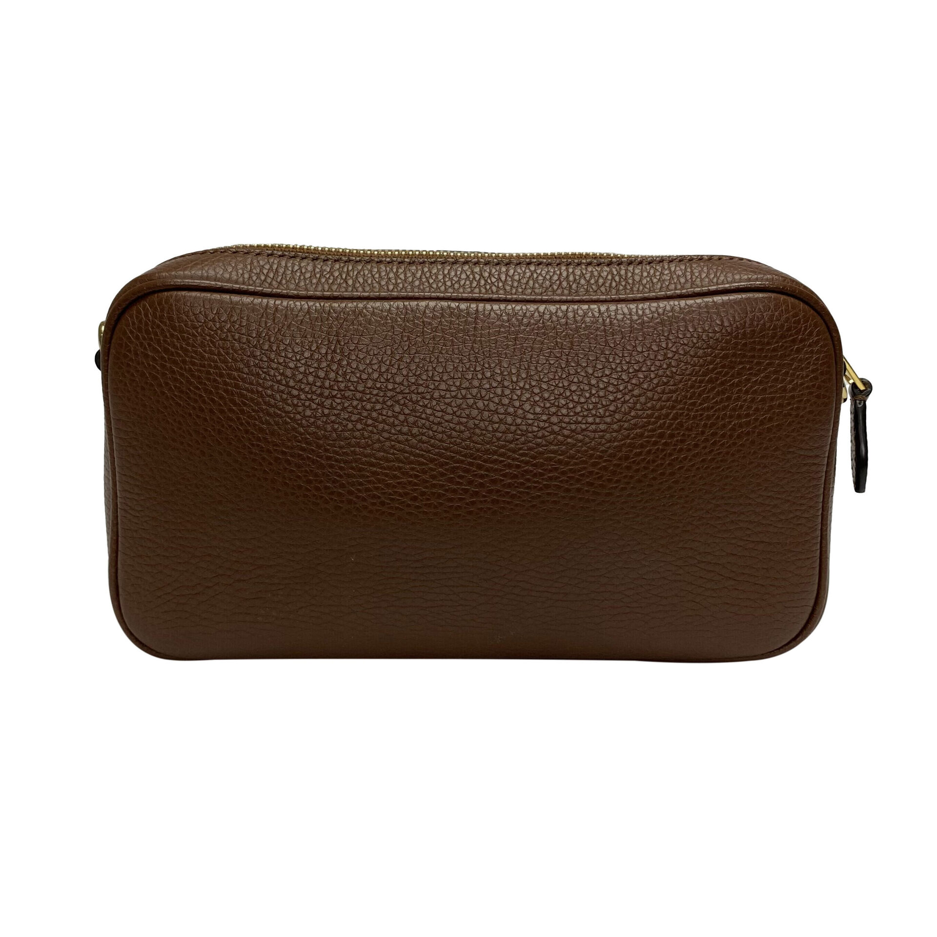 Bolsa Burberry Camera Couro Marrom