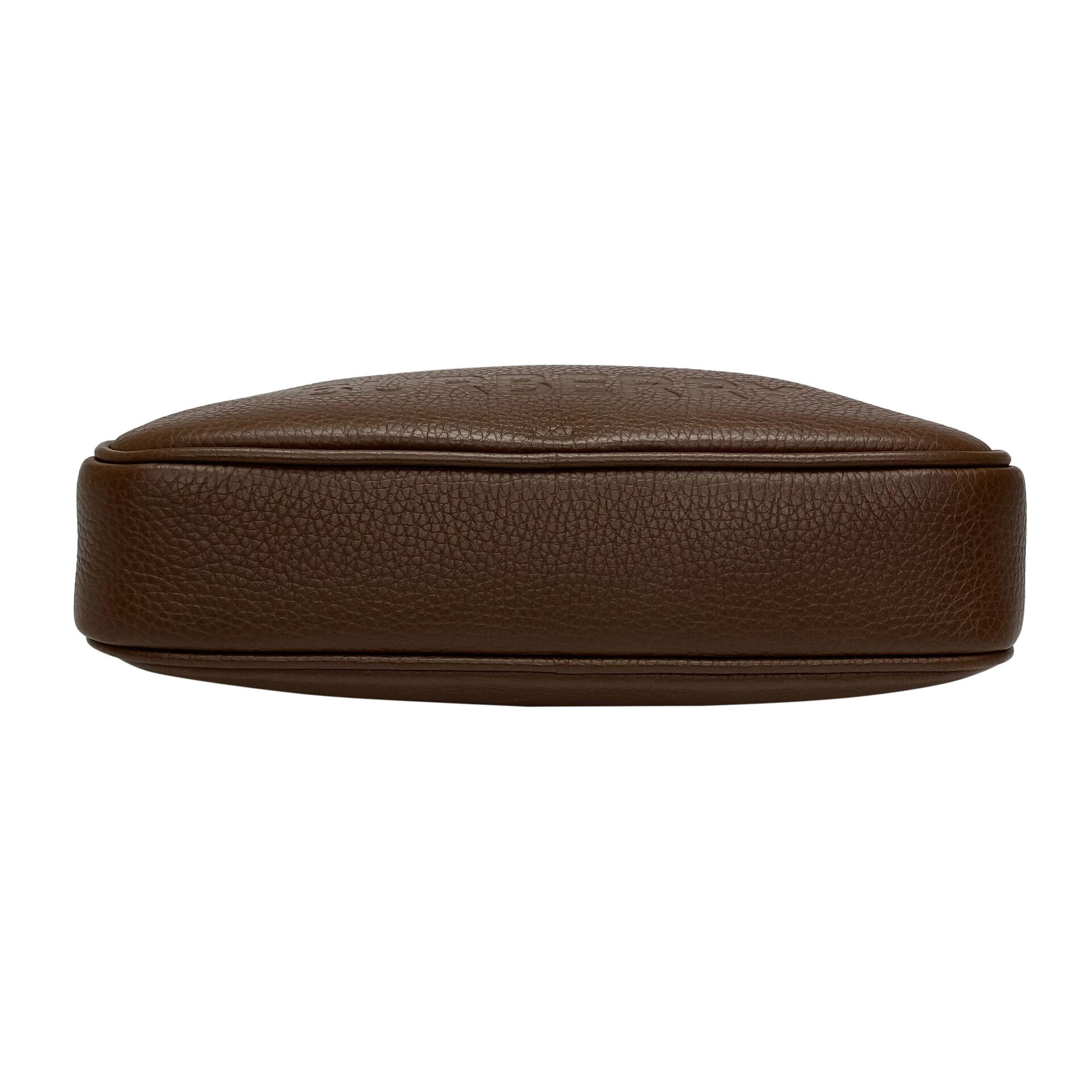 Bolsa Burberry Camera Couro Marrom