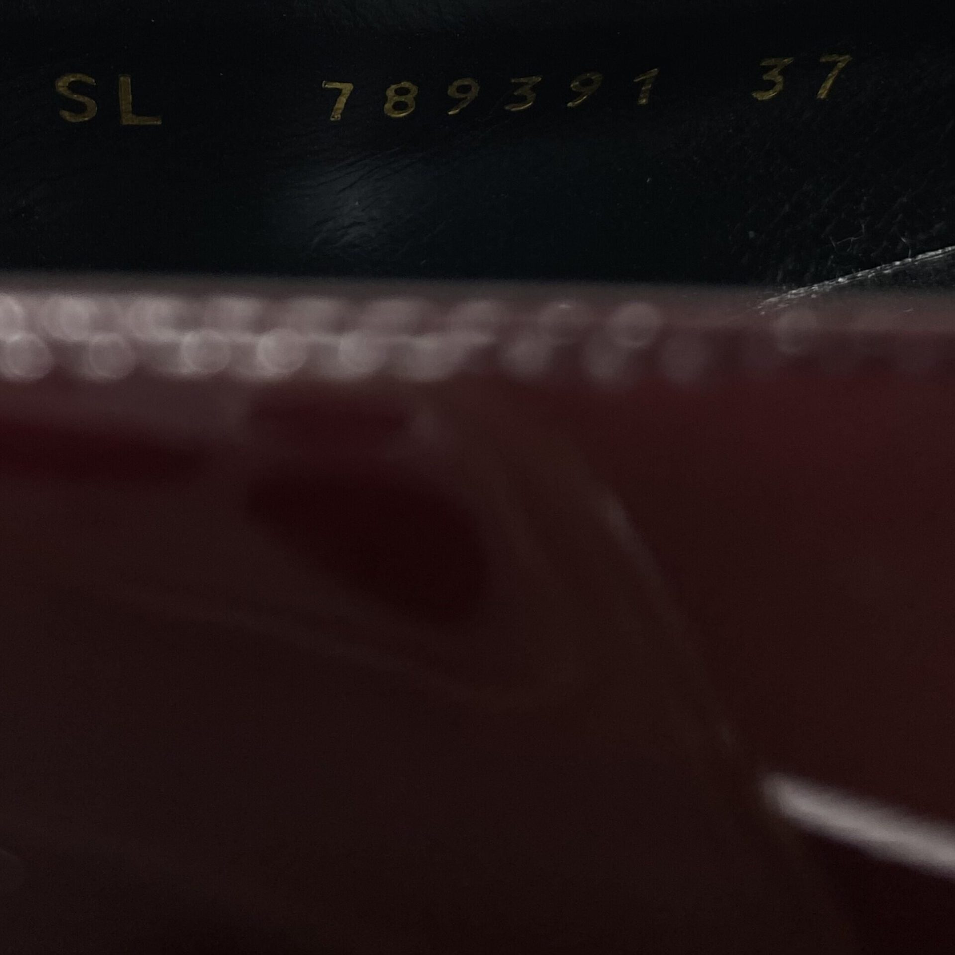 Sapato Saint Laurent Slingback Vinho