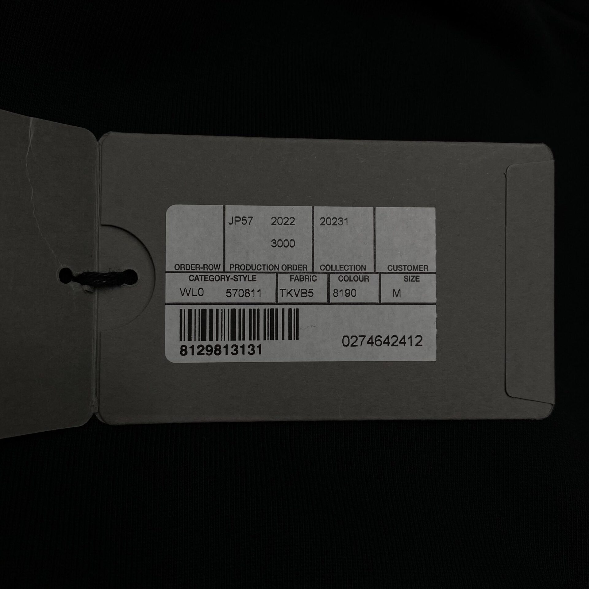 Moletom Balenciaga Preto