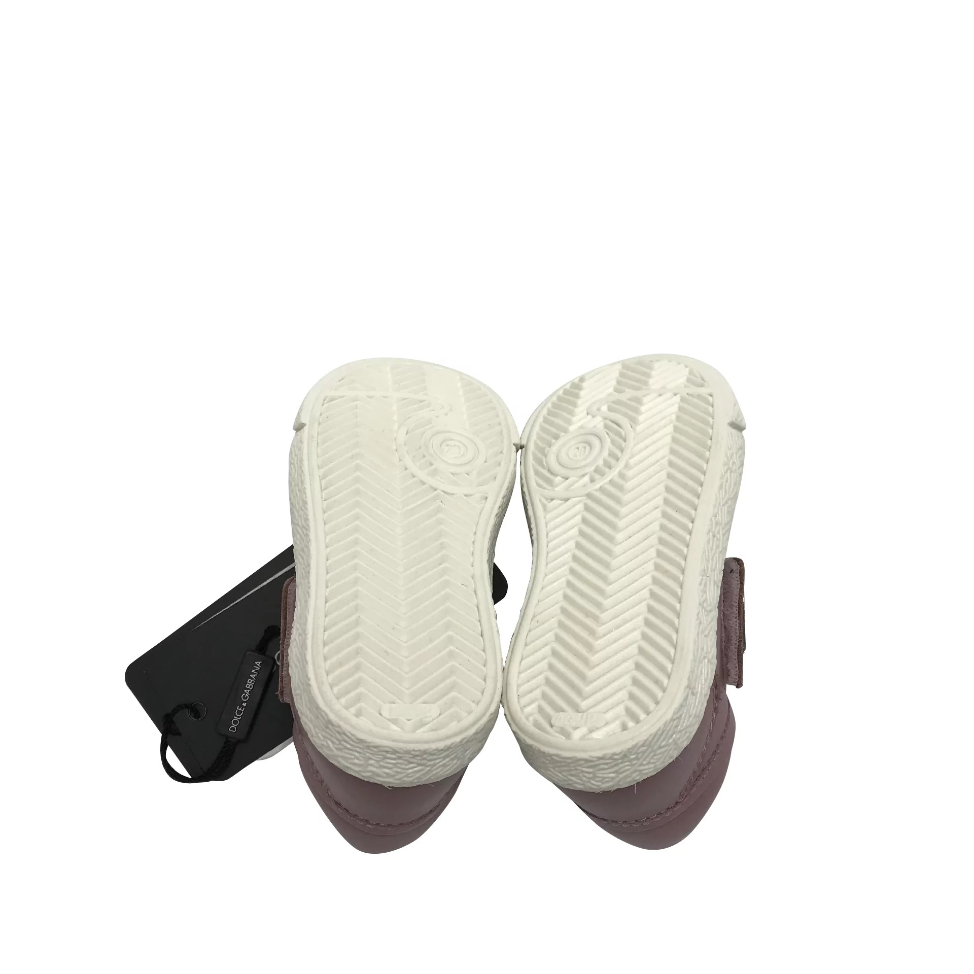 Tênis Infantil Dolce & Gabbana Couro Rosa