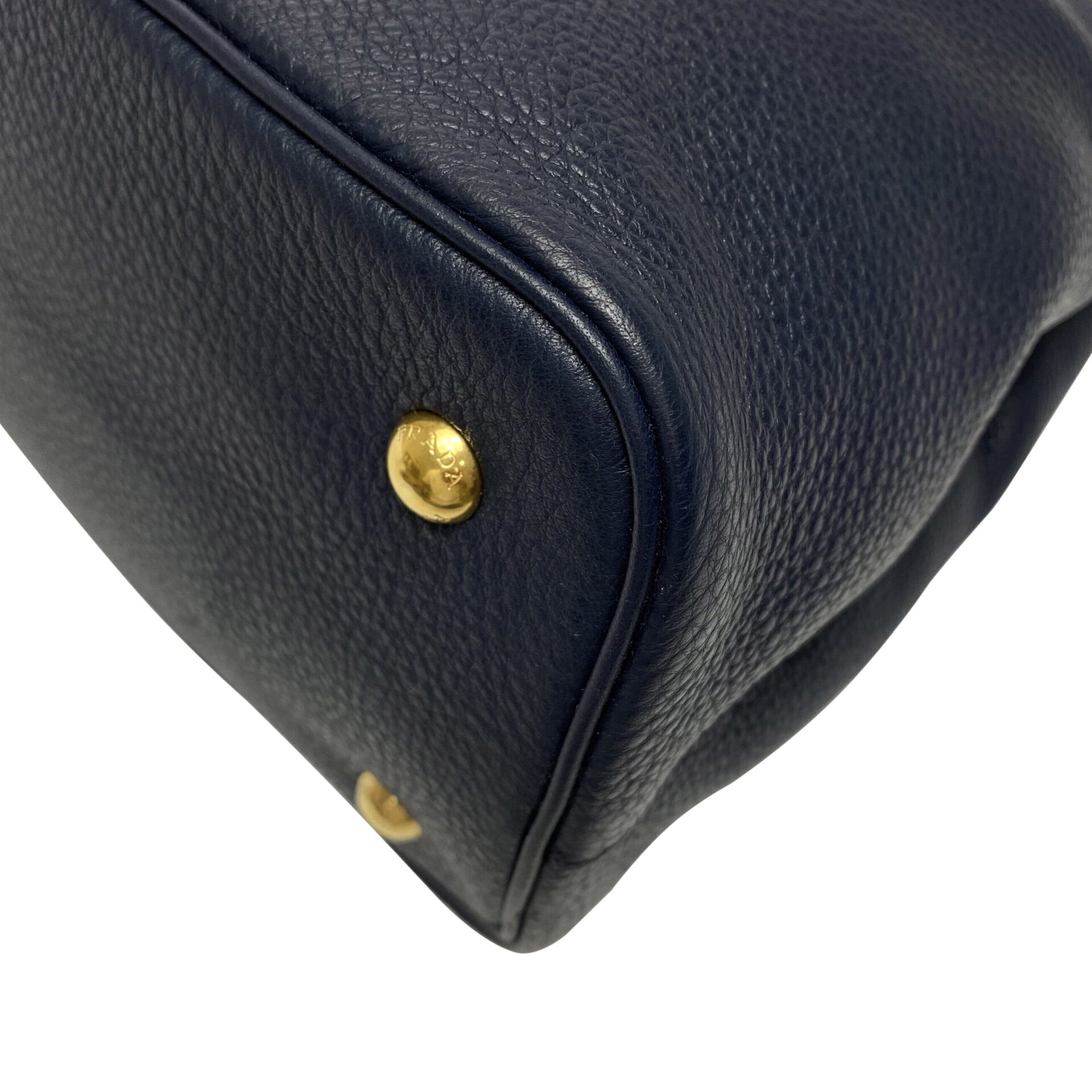 Bolsa Prada Couro Azul Marinho