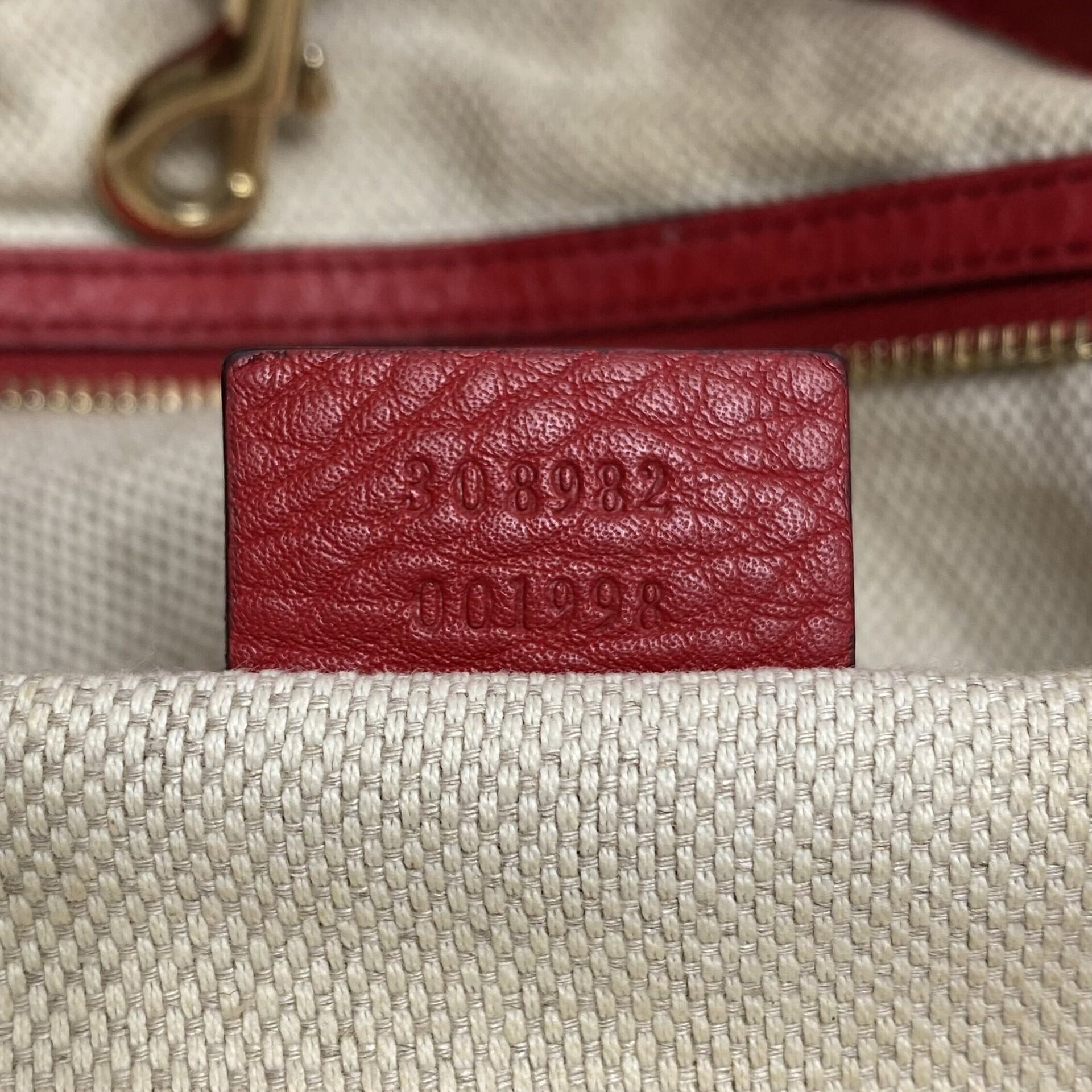 Bolsa Gucci Soho Vermelha