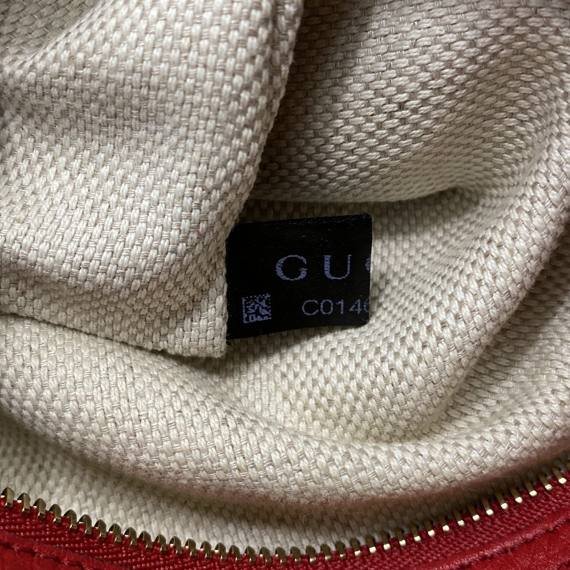 Bolsa Gucci Soho Vermelha