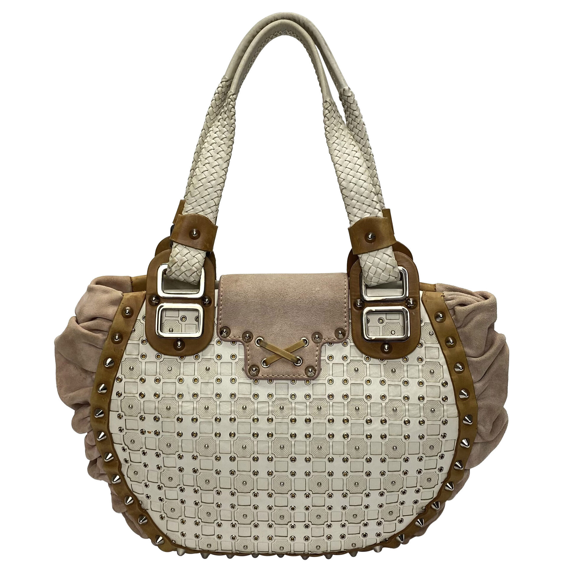 Bolsa Versace Couro Multicolor