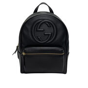 Mochila Gucci Soho Chain Preta