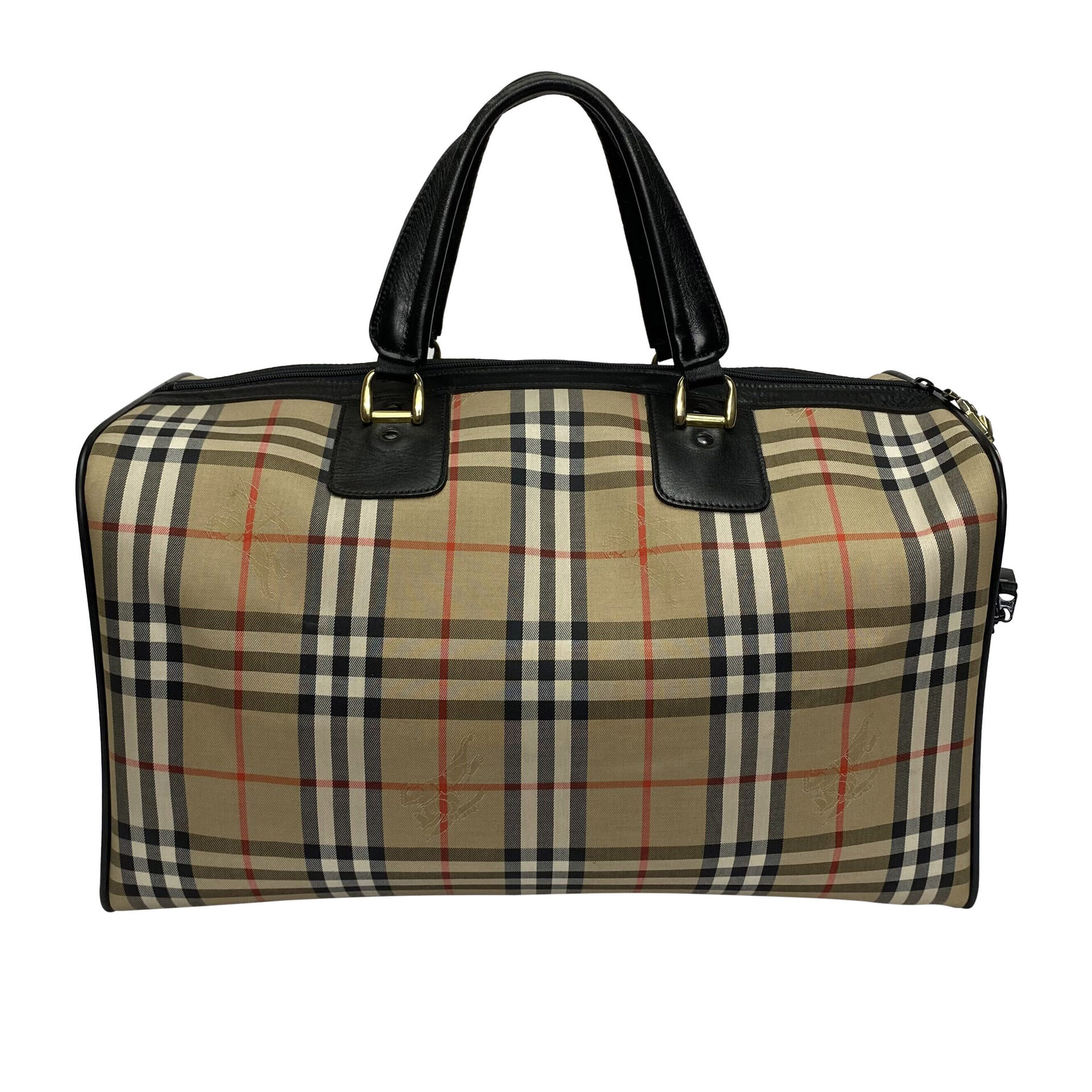 Mala Burberry Vintage Check Boston