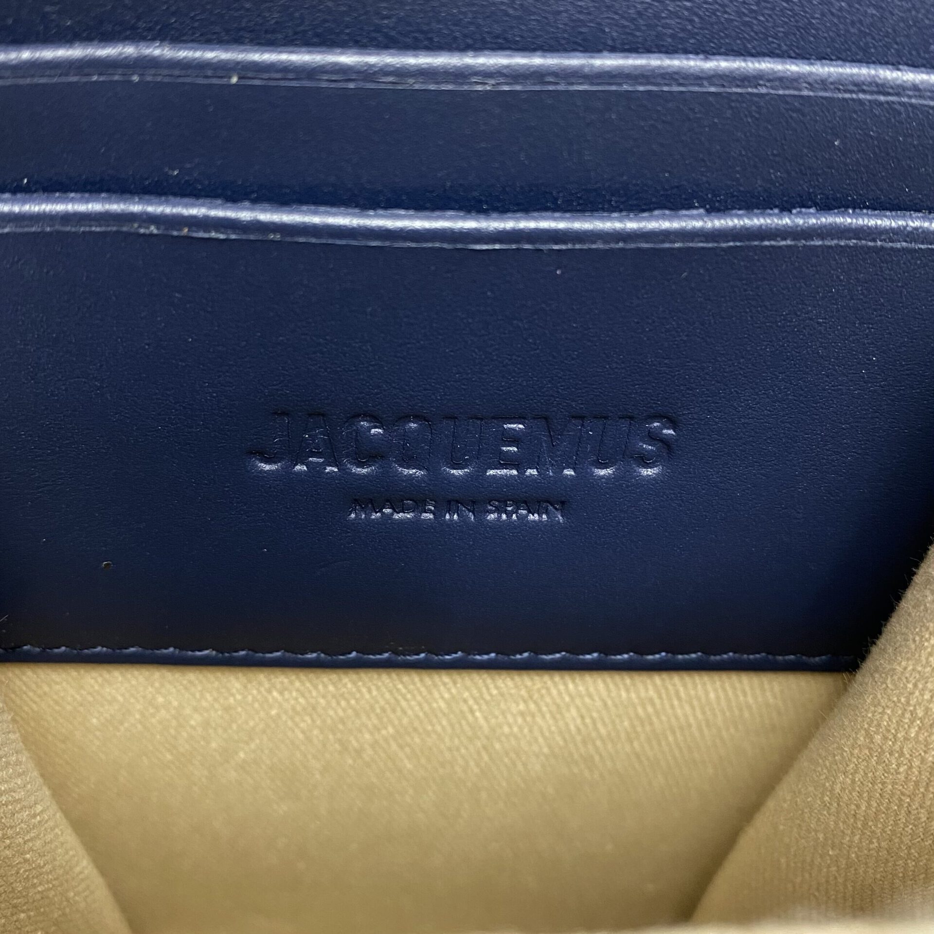 Bolsa  Jacquemus Tiracolo Azul