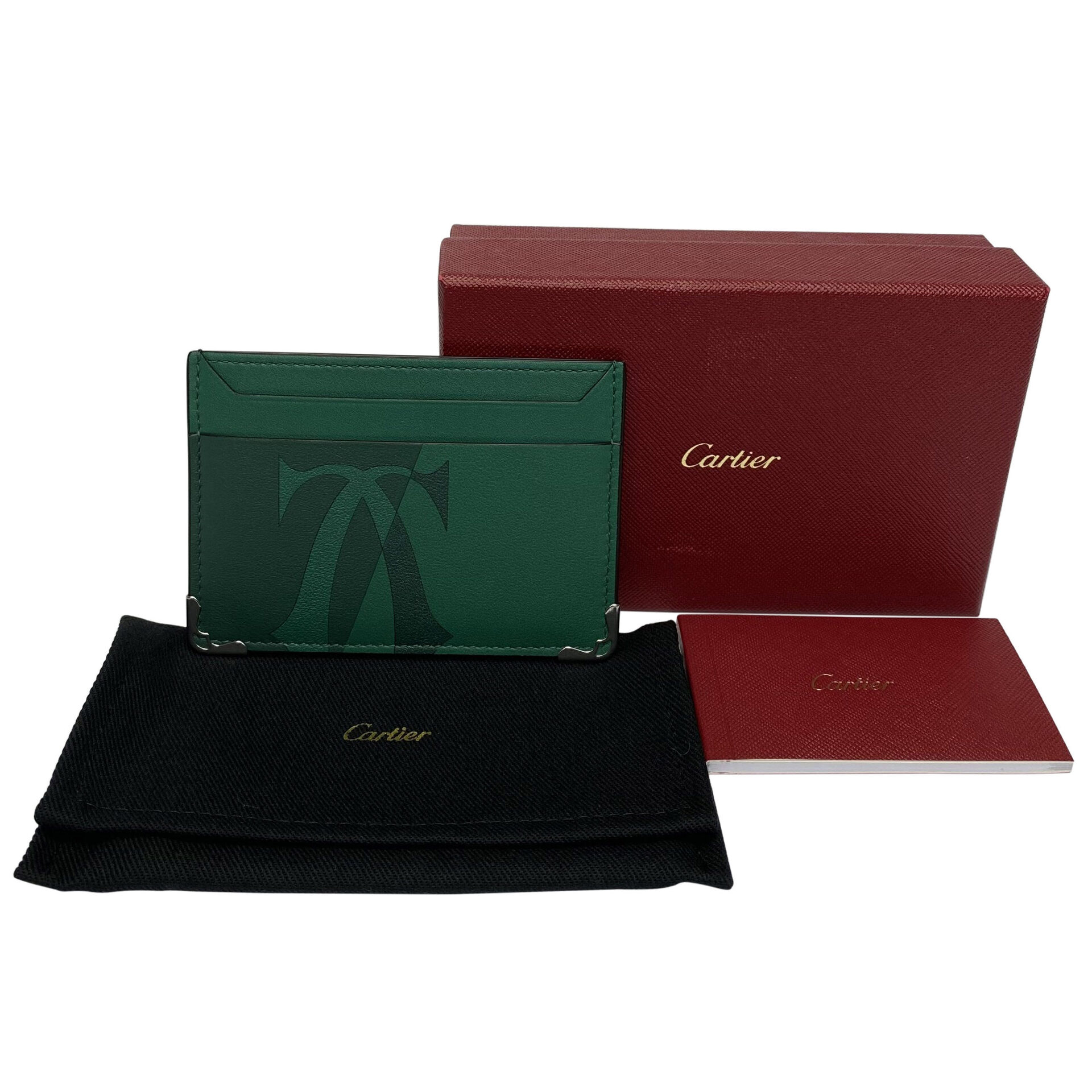 Porta-Cartões Cartier Verde