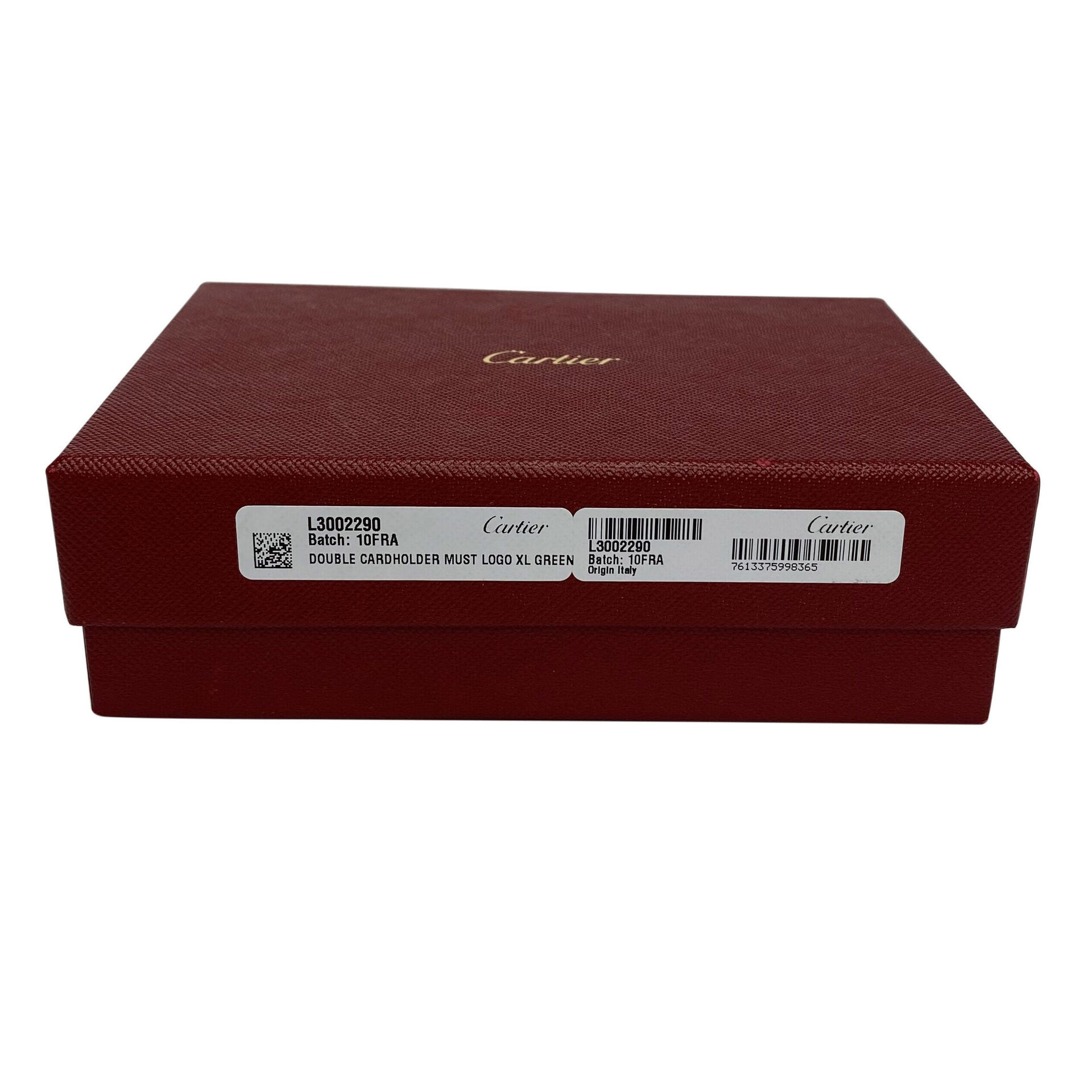 Porta-Cartões Cartier Verde