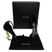 Sandália Saint Laurent Opyum Preta