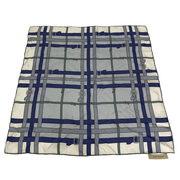 Lenço Burberry Estampado Azul