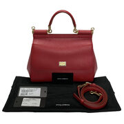 Bolsa Dolce & Gabbana Sicily Vermelha