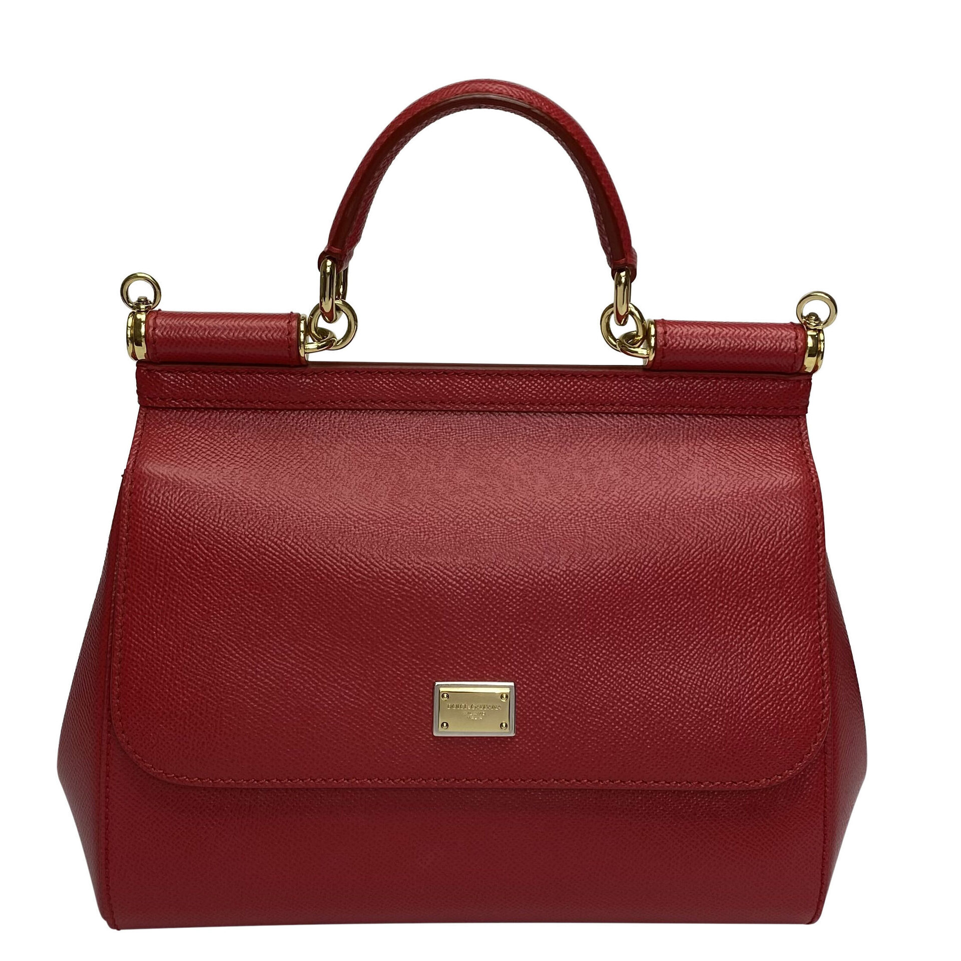 Bolsa Dolce & Gabbana Sicily Vermelha