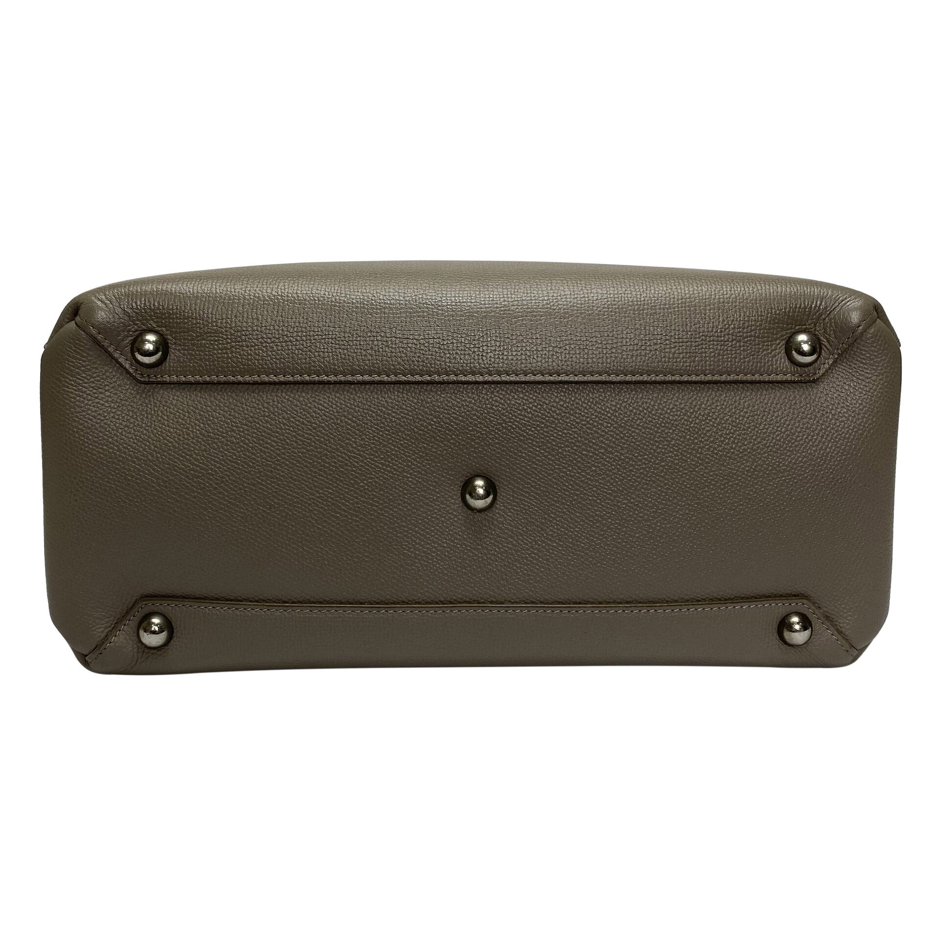 Bolsa Burberry Banner Couro Cinza