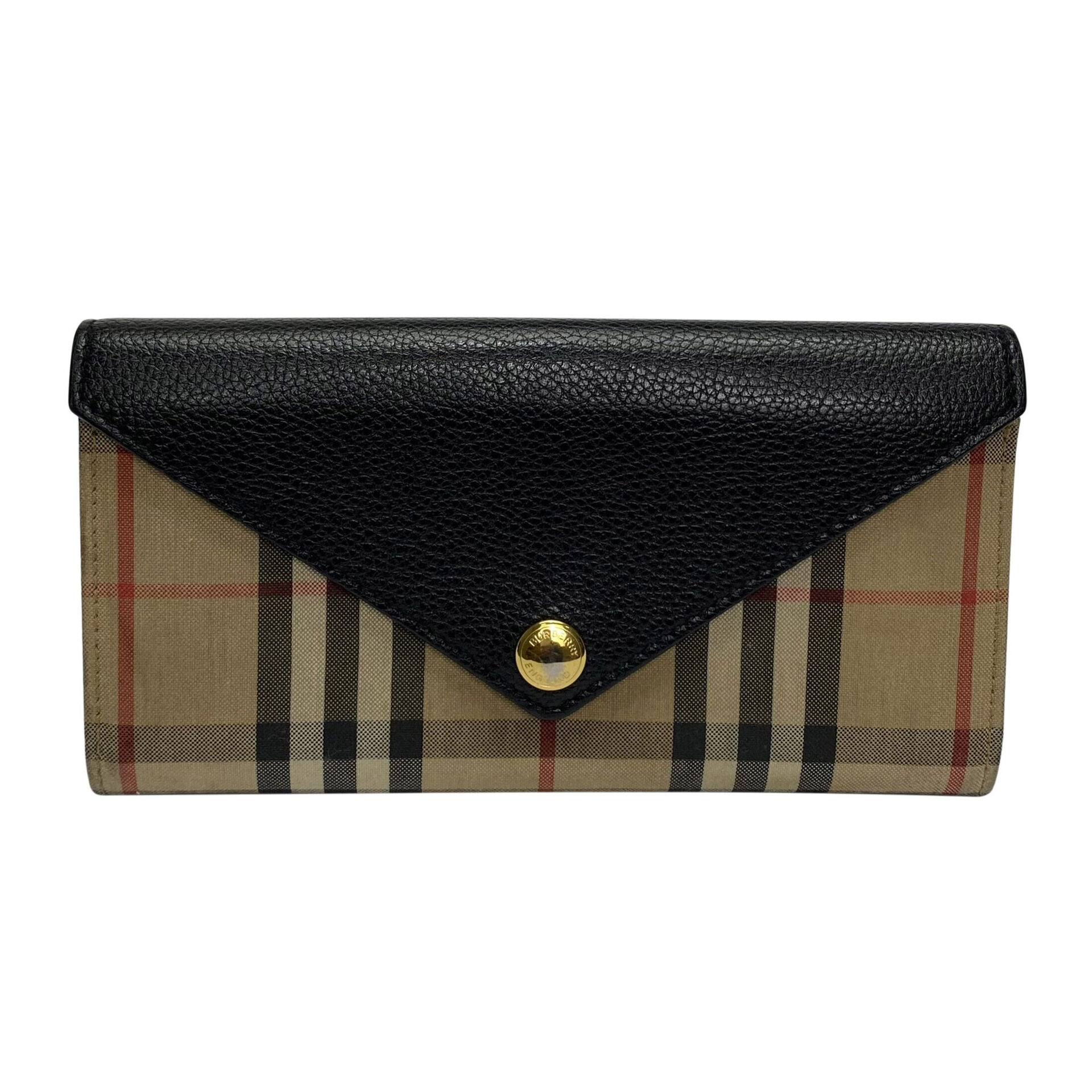 Carteira Burberry Xadrez Tradicional