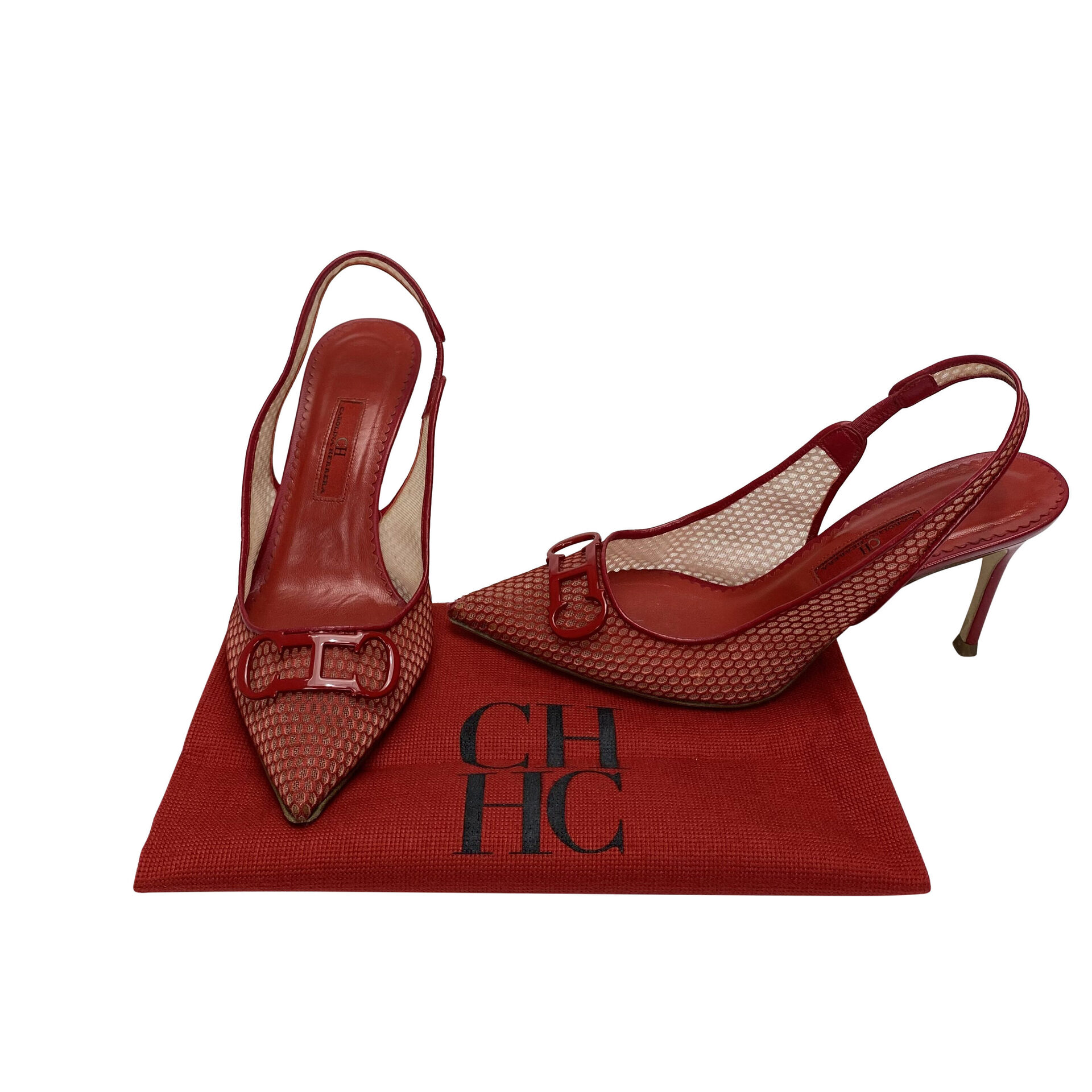 Scarpin Carolina Herrera Vermelho