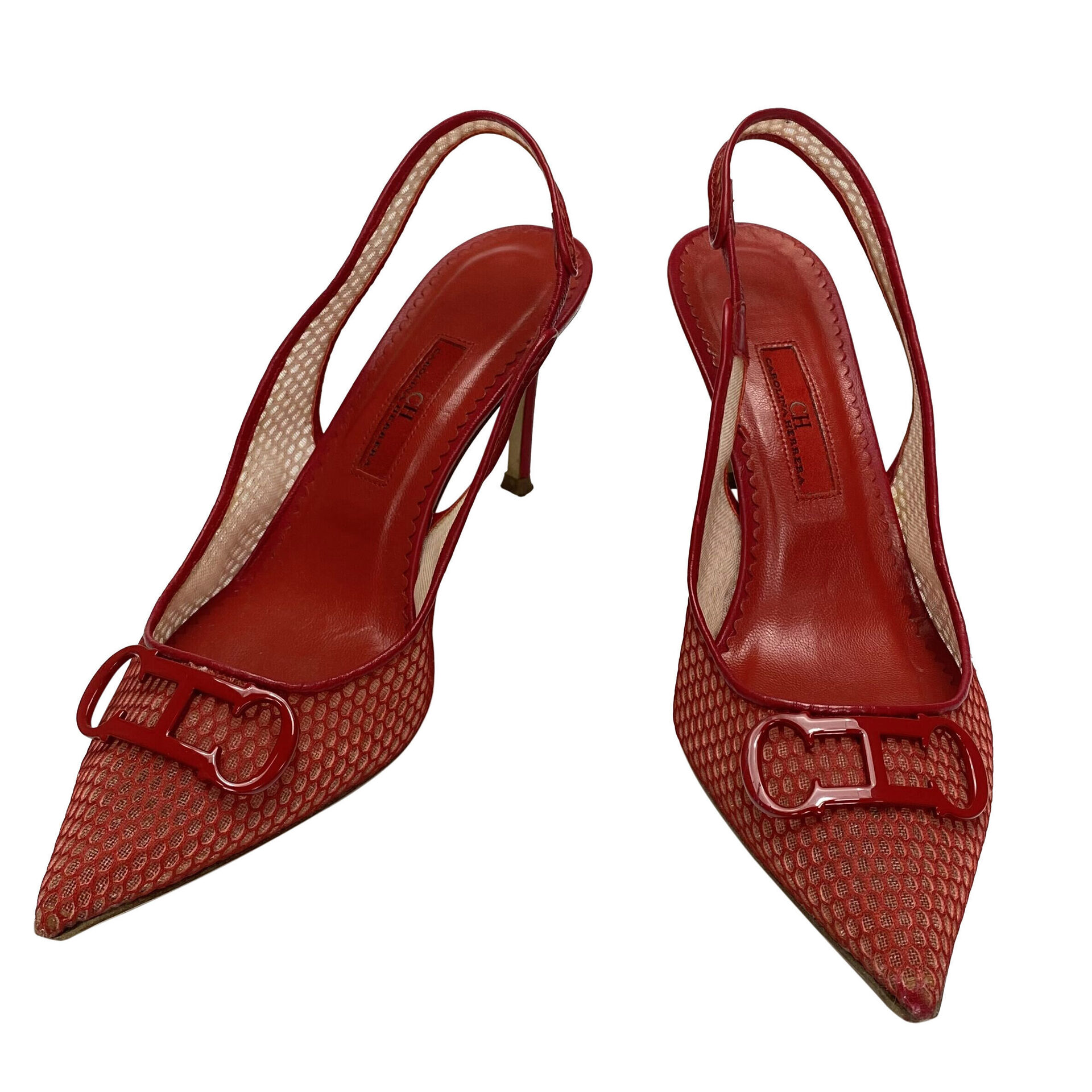 Scarpin Carolina Herrera Vermelho