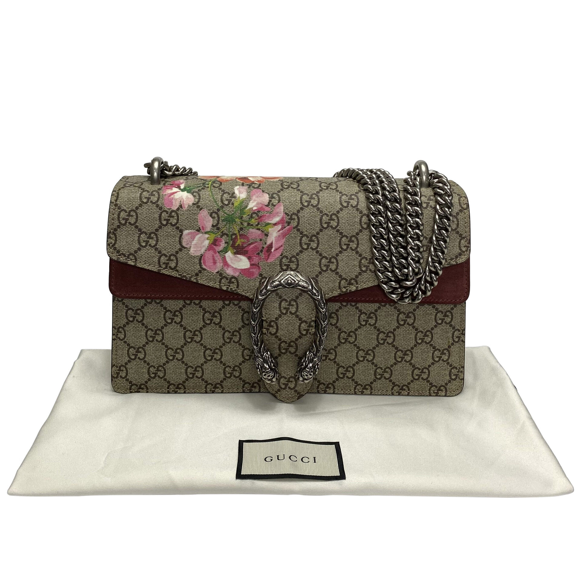 Bolsa Gucci Dionysus Bloms Pequena