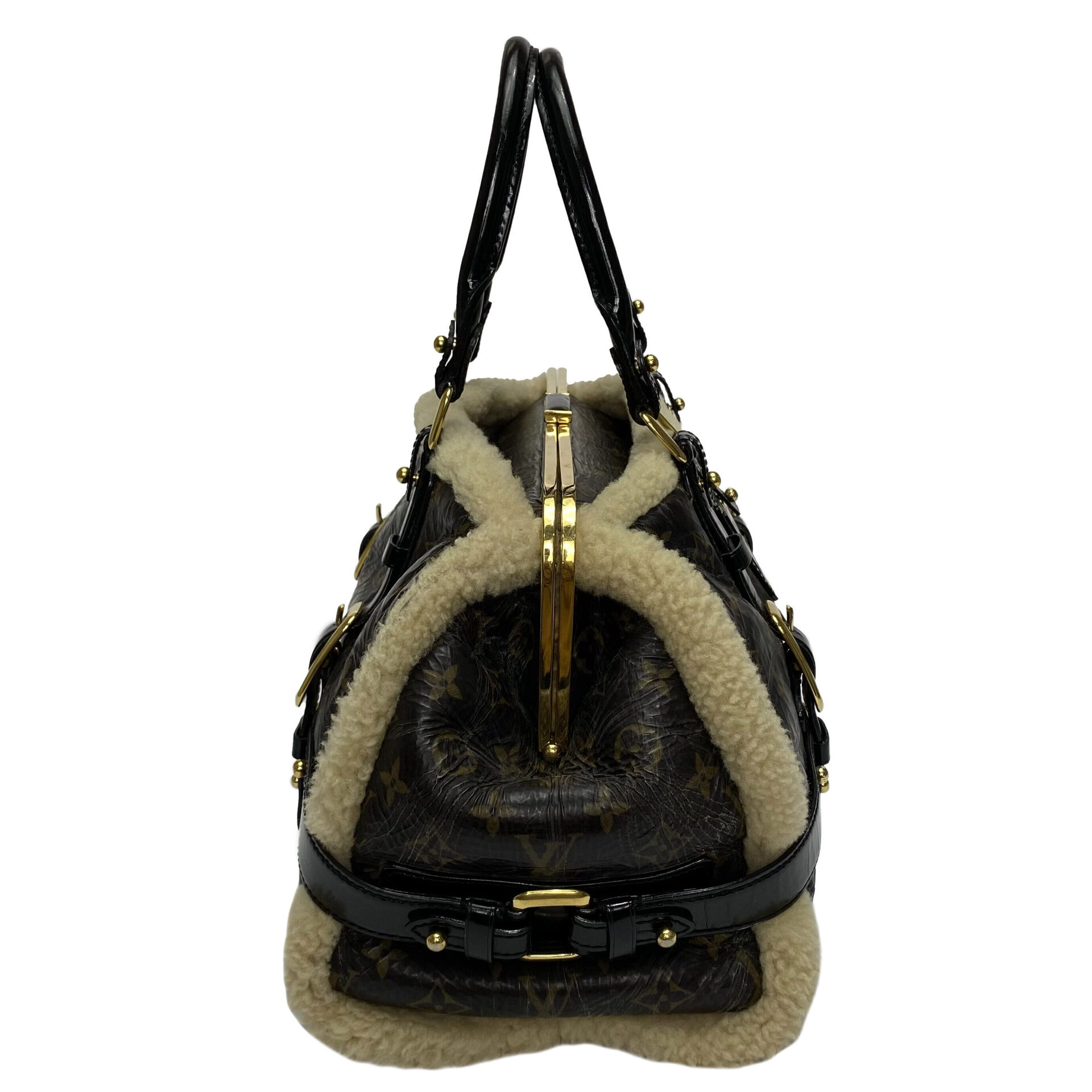 Bolsa Tote Louis Vuitton Shearling Sac Thunder