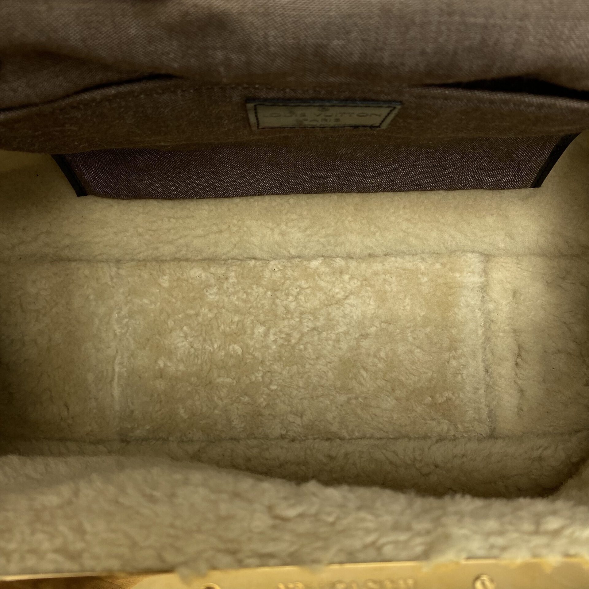 Bolsa Tote Louis Vuitton Shearling Sac Thunder