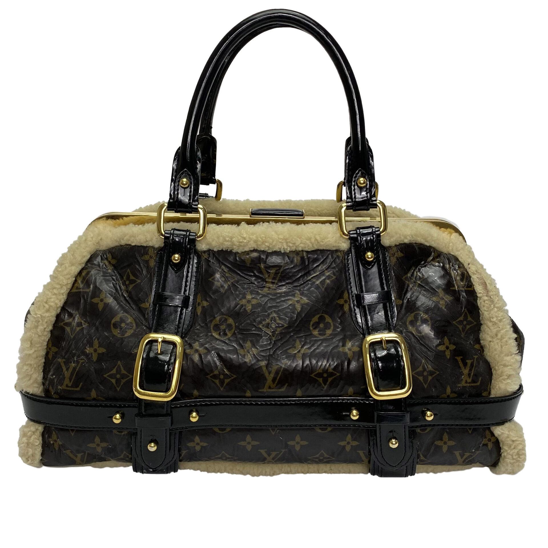 Bolsa Tote Louis Vuitton Shearling Sac Thunder