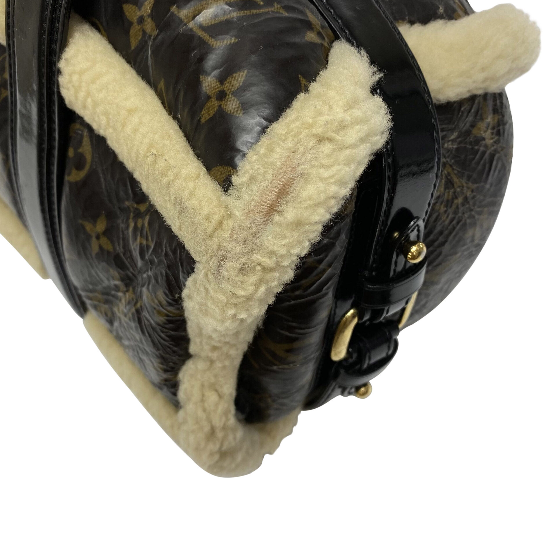 Bolsa Tote Louis Vuitton Shearling Sac Thunder