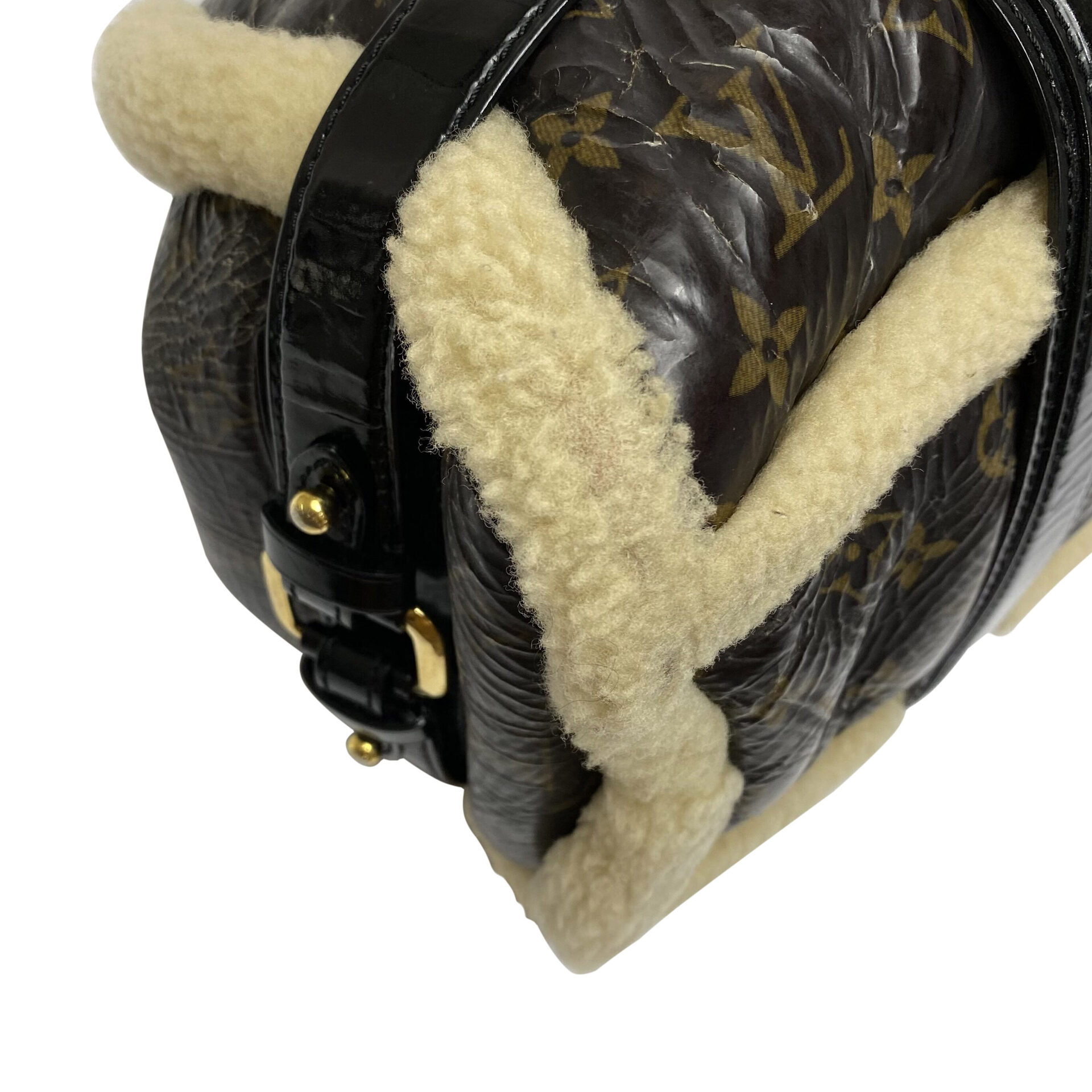 Bolsa Tote Louis Vuitton Shearling Sac Thunder