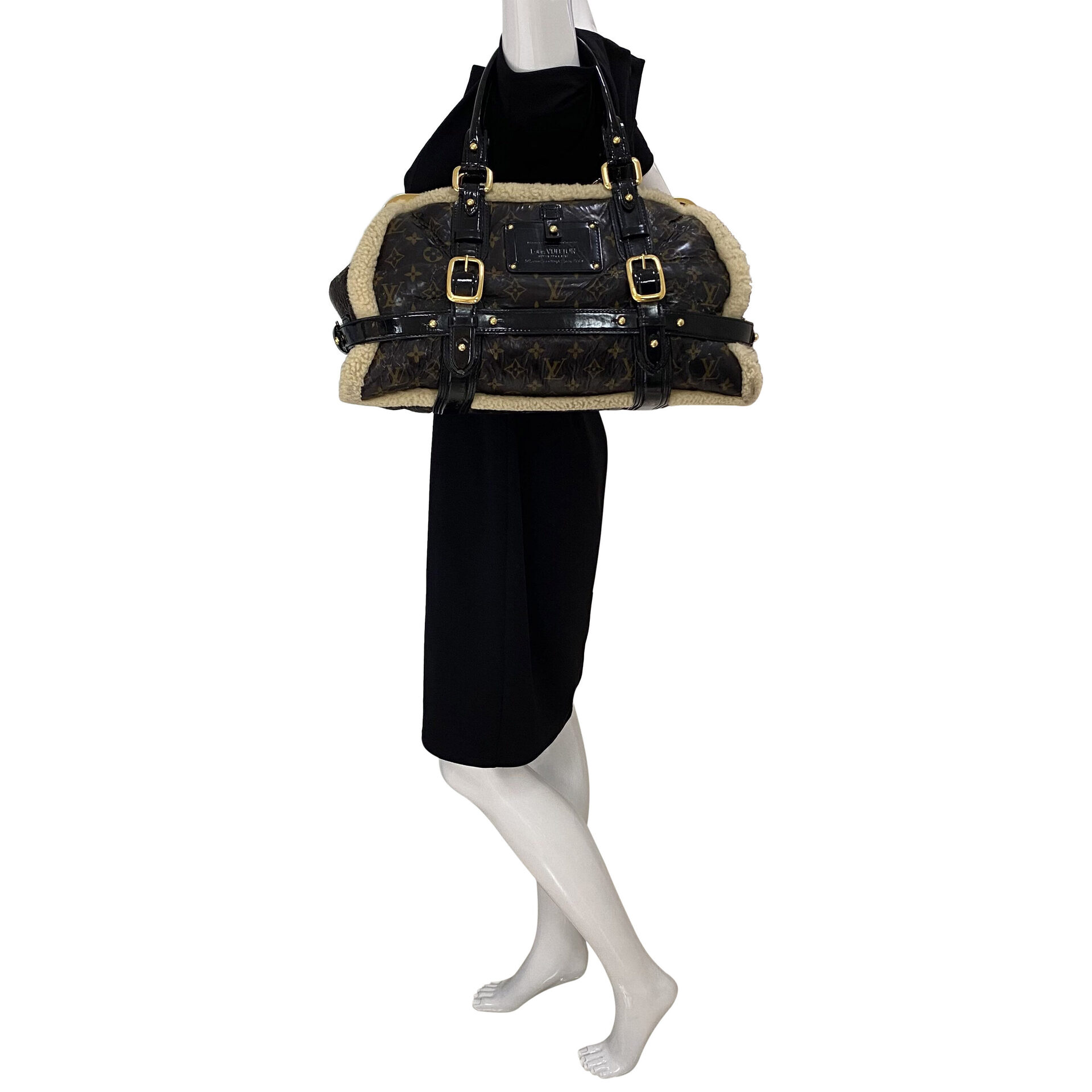 Bolsa Tote Louis Vuitton Shearling Sac Thunder