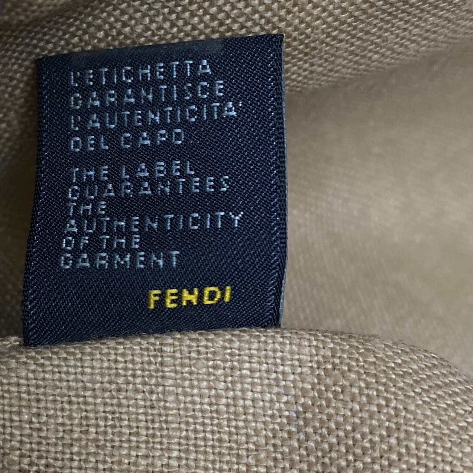 Bolsa Fendi Anna Selleria Buckle Marrom