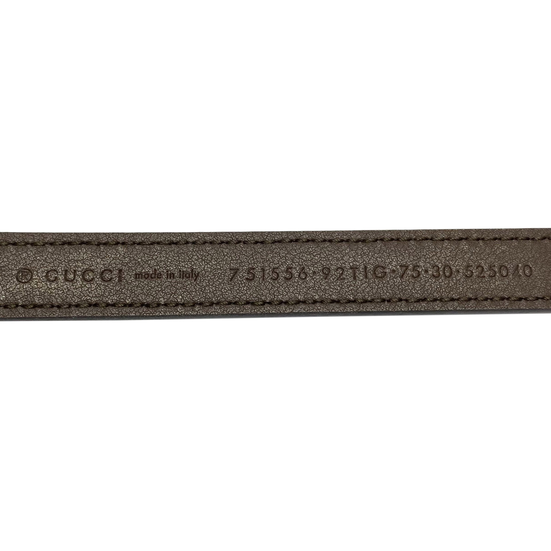 Cinto Gucci Monograma