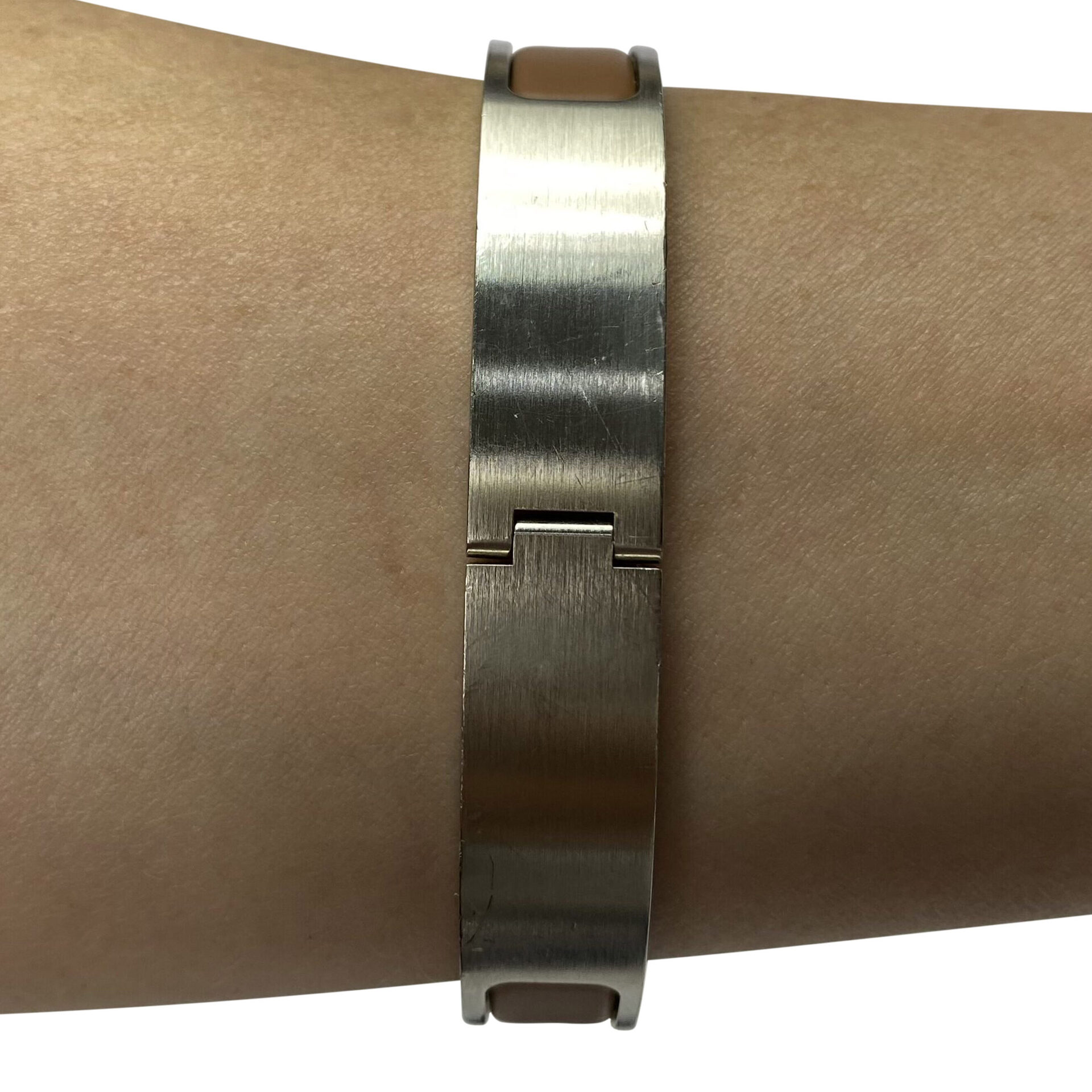 Pulseira Hermès Clic H Marrom