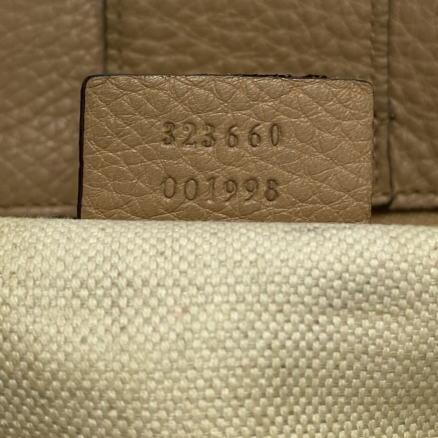 Bolsa Gucci Bamboo Shopper Tote Bege